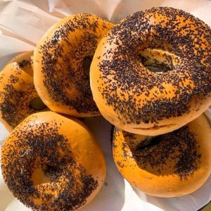 Bagels with Poppy Seeds