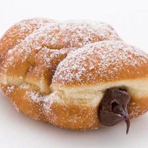 Italian Style Doughnut with chocolate centre filling